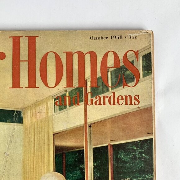 Better Homes & Gardens October 1958 Magazine - Picture 2 of 5